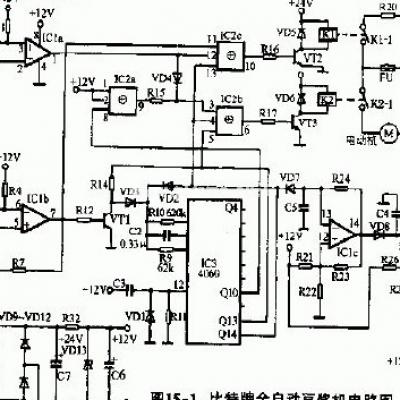  Fully automatic soymilk machine circuit diagram