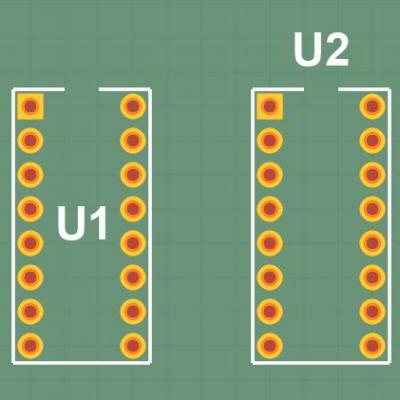 It may destroy the PCB layout style error you designed